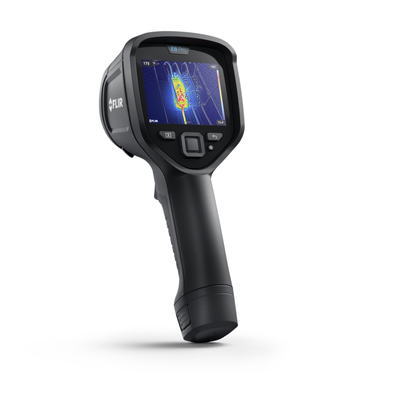 Výhodný balíček: Termokamera FLIR E8 PRO: Termokamera + Školení + Akreditovaná kalibrace