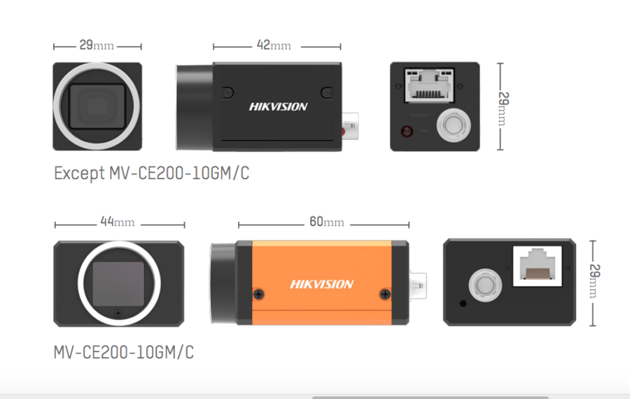 Kamera Hikvision GigE Area Scan MV-CE100-31GM
