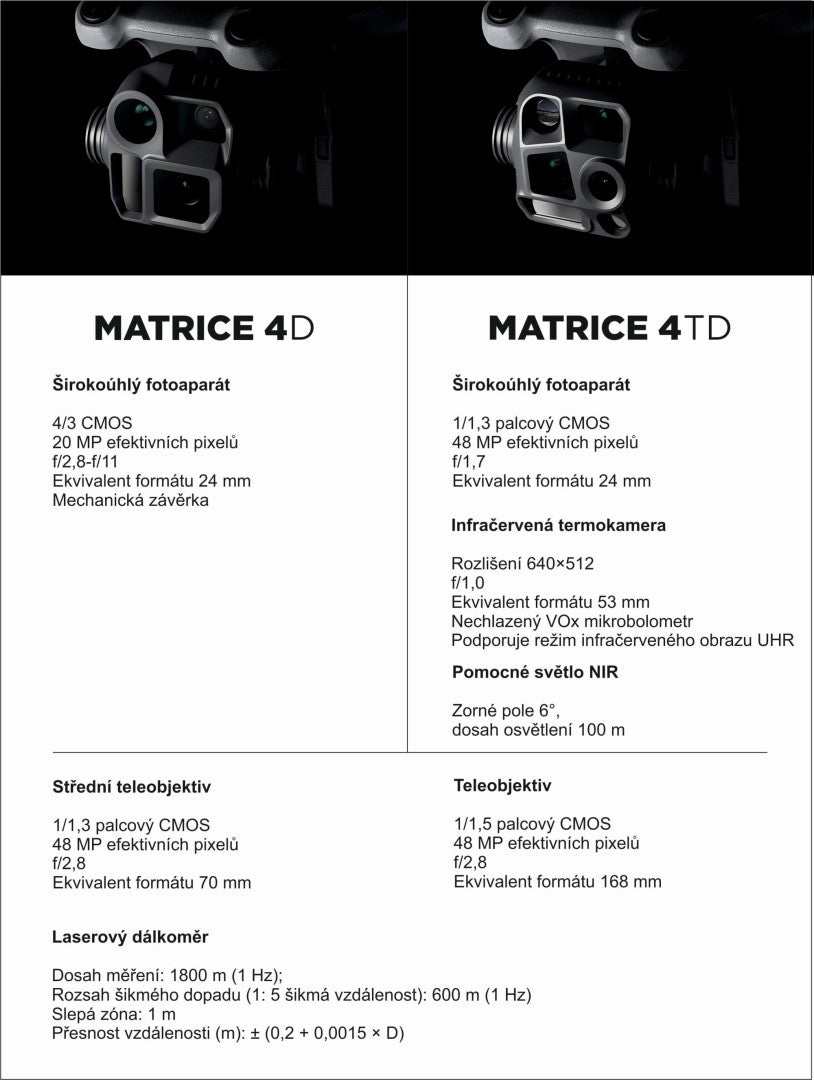 Dron DJI Matrice 4TD + DJI RC Plus 2 Enterprise + DJI Care Enterprise Plus na 1 rok